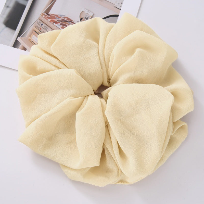 WJA31  Women's chiffon large intestine ring hair tie