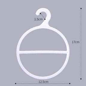 Perchero para bufandas n.° 5508 de 13 cm, para tienda de ropa, perchero de plástico grueso para almacenamiento de bufandas, toallas y ropa