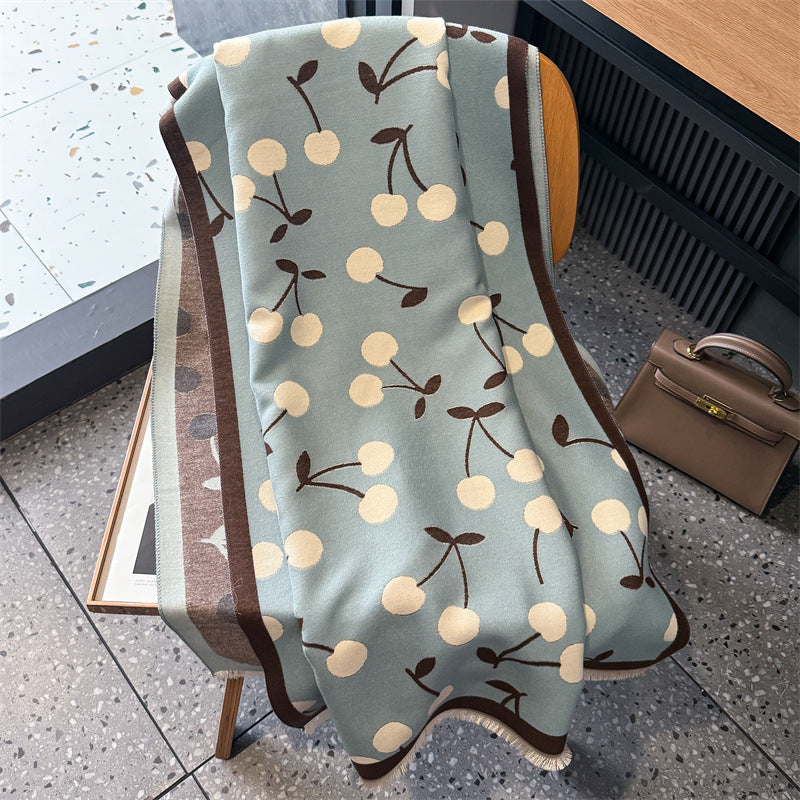 10108 50colors high quality printed winter scarf shawl