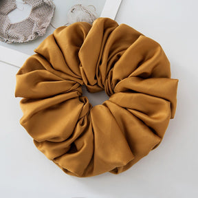 WJA299  Large size ladies' big head bouquet chiffon large intestine circle hairband