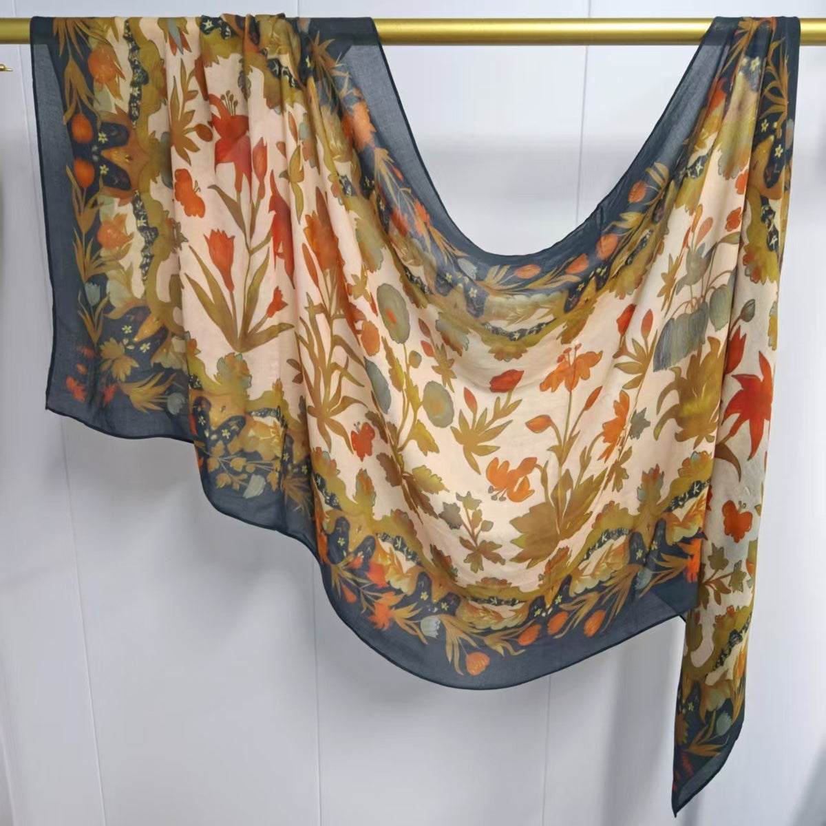 Printed Double-Sided Modal Hijab Modal? - Color Option