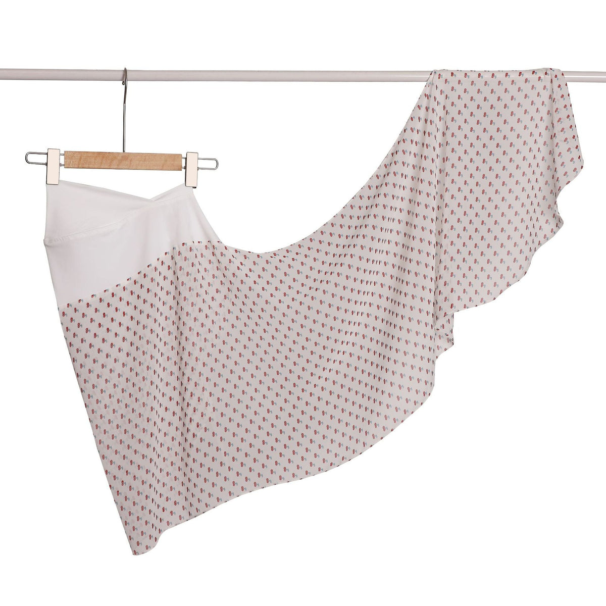 MLB5  Printed Plaid Heart Polka Dot Crystal Ramie Hijab