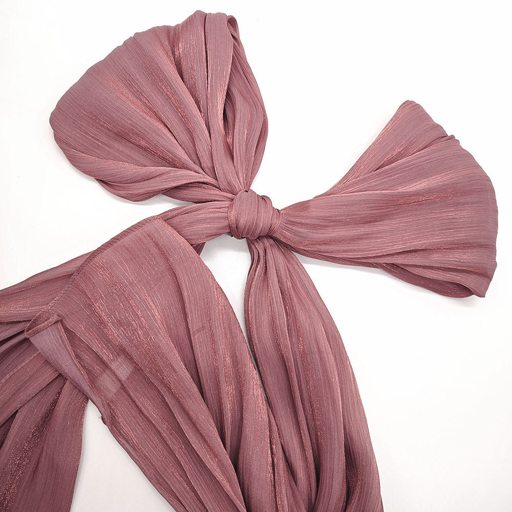 JS005  Island Satin Crepe Long Scarf