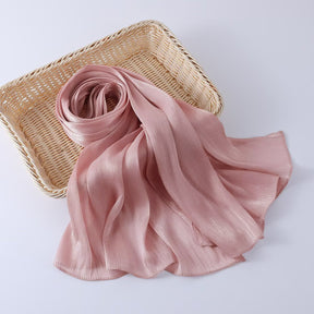 G690  Bright silk fabric breathable cool hijab