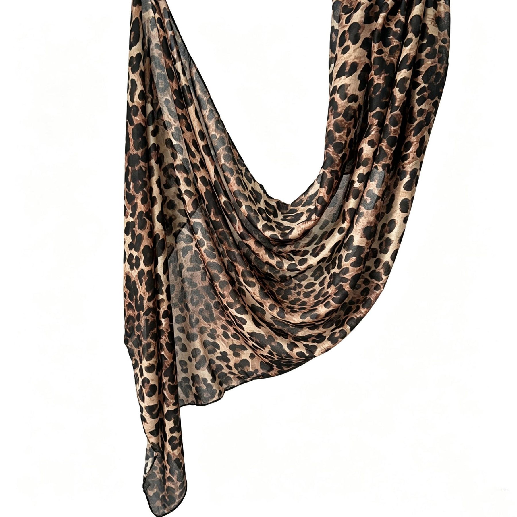 JB030 Printed Double-Sided Polyester Cotton Hijab