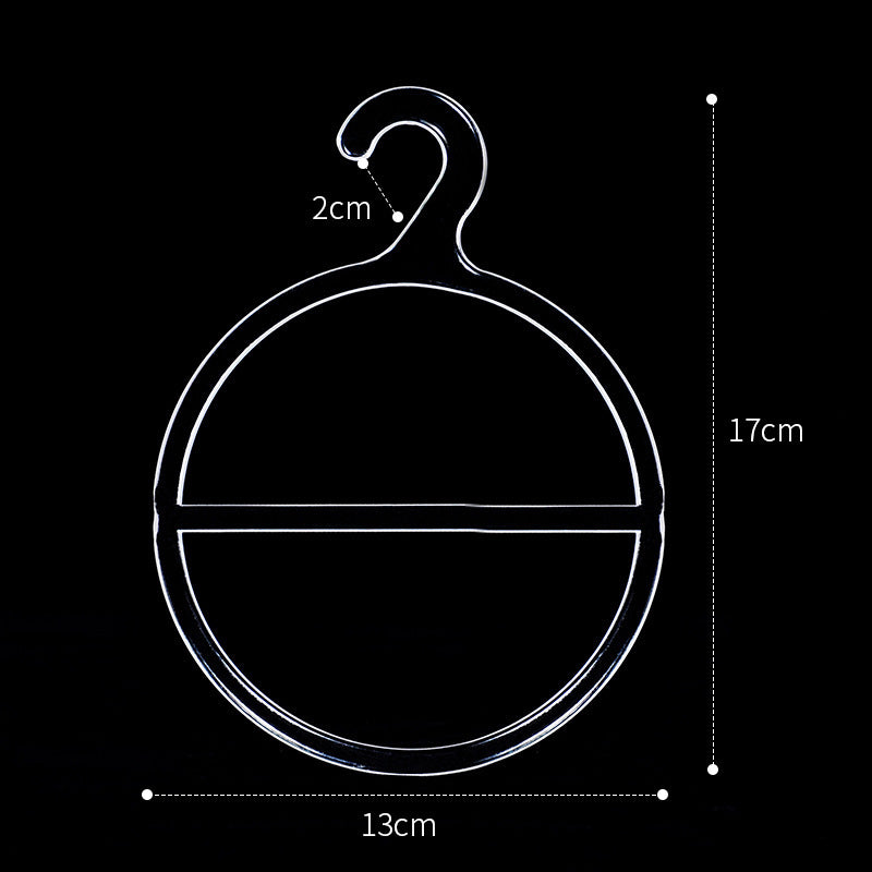 Perchero para bufandas n.° 5508 de 13 cm, para tienda de ropa, perchero de plástico grueso para almacenamiento de bufandas, toallas y ropa