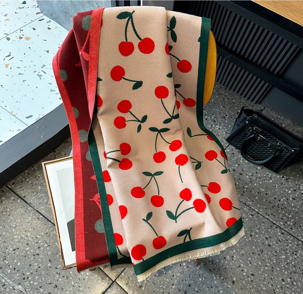 10108 50colors high quality printed winter scarf shawl