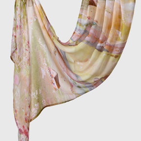 YW560  Fashionable Printed Viscose Minimalist Hijab
