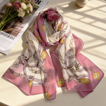 XX2001   Versatile Printed Chiffon Scarf