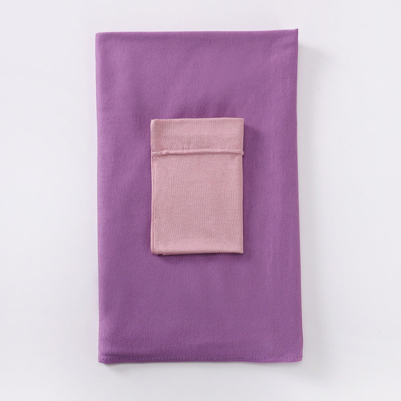 MSL284 set tudung instant cotton plain cotton bawah cap