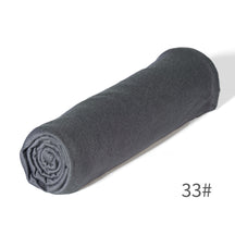 GRD14  Plain Asymmetric Mercerized Cotton Jersey Wrap Hijab