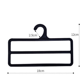 Perchero para bufandas n.° 5508 de 13 cm, para tienda de ropa, perchero de plástico grueso para almacenamiento de bufandas, toallas y ropa