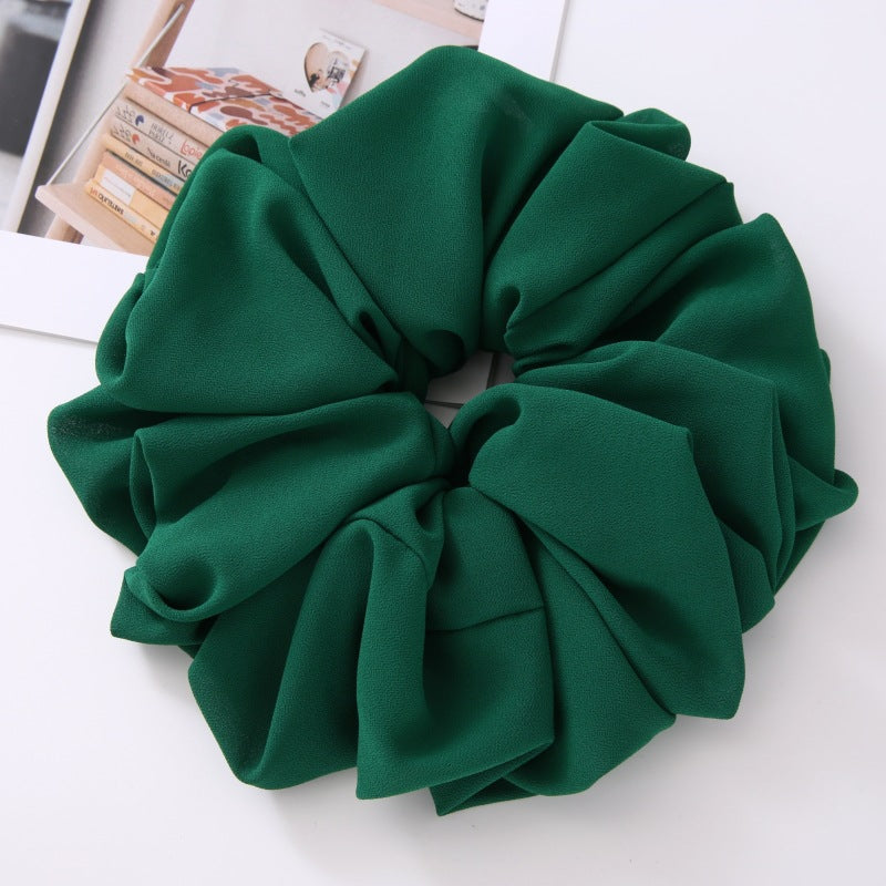 WJA31  Women's chiffon large intestine ring hair tie