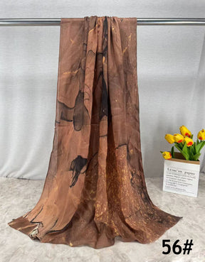 HY013 Soft & Breathable Single Needle Modal Hijab