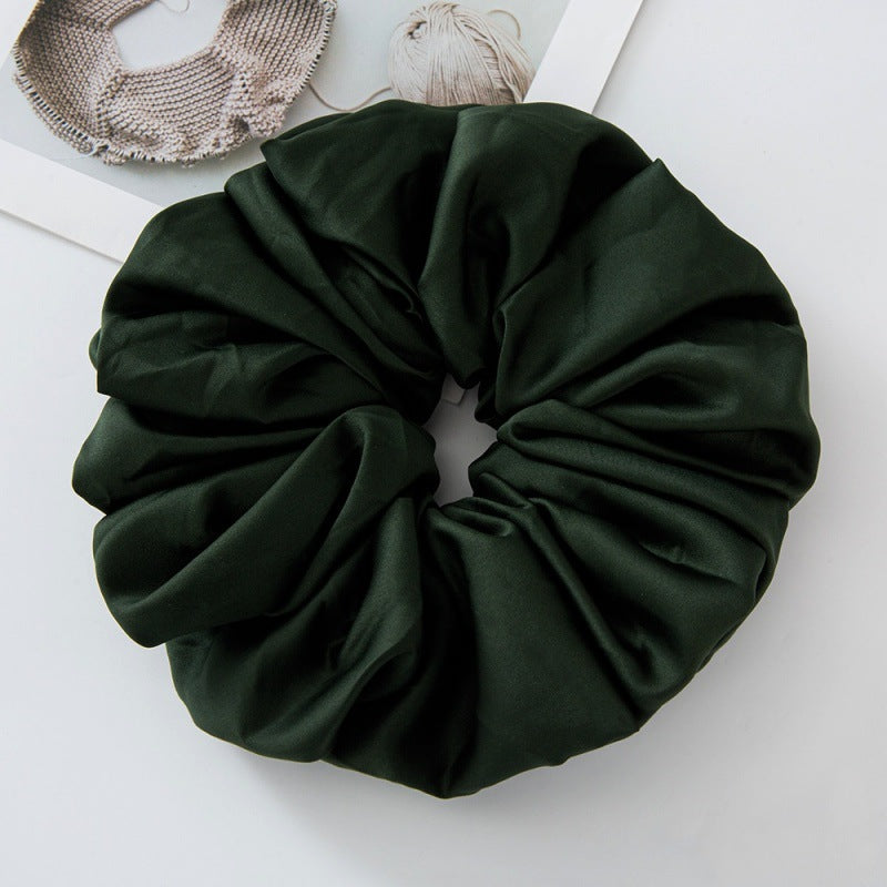 WJA299  Large size ladies' big head bouquet chiffon large intestine circle hairband