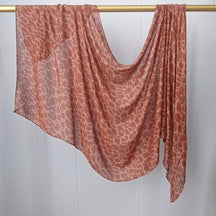 JB020  Fashion Single Stitch Printed Modal Hijab