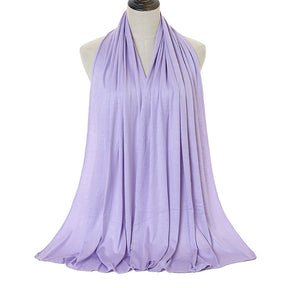 YW125  Modal solid color long scarf