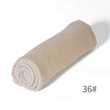 GRD14  Plain Asymmetric Mercerized Cotton Jersey Wrap Hijab