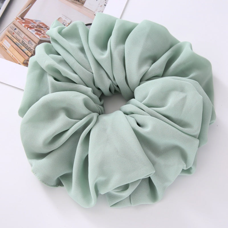 WJA31  Women's chiffon large intestine ring hair tie