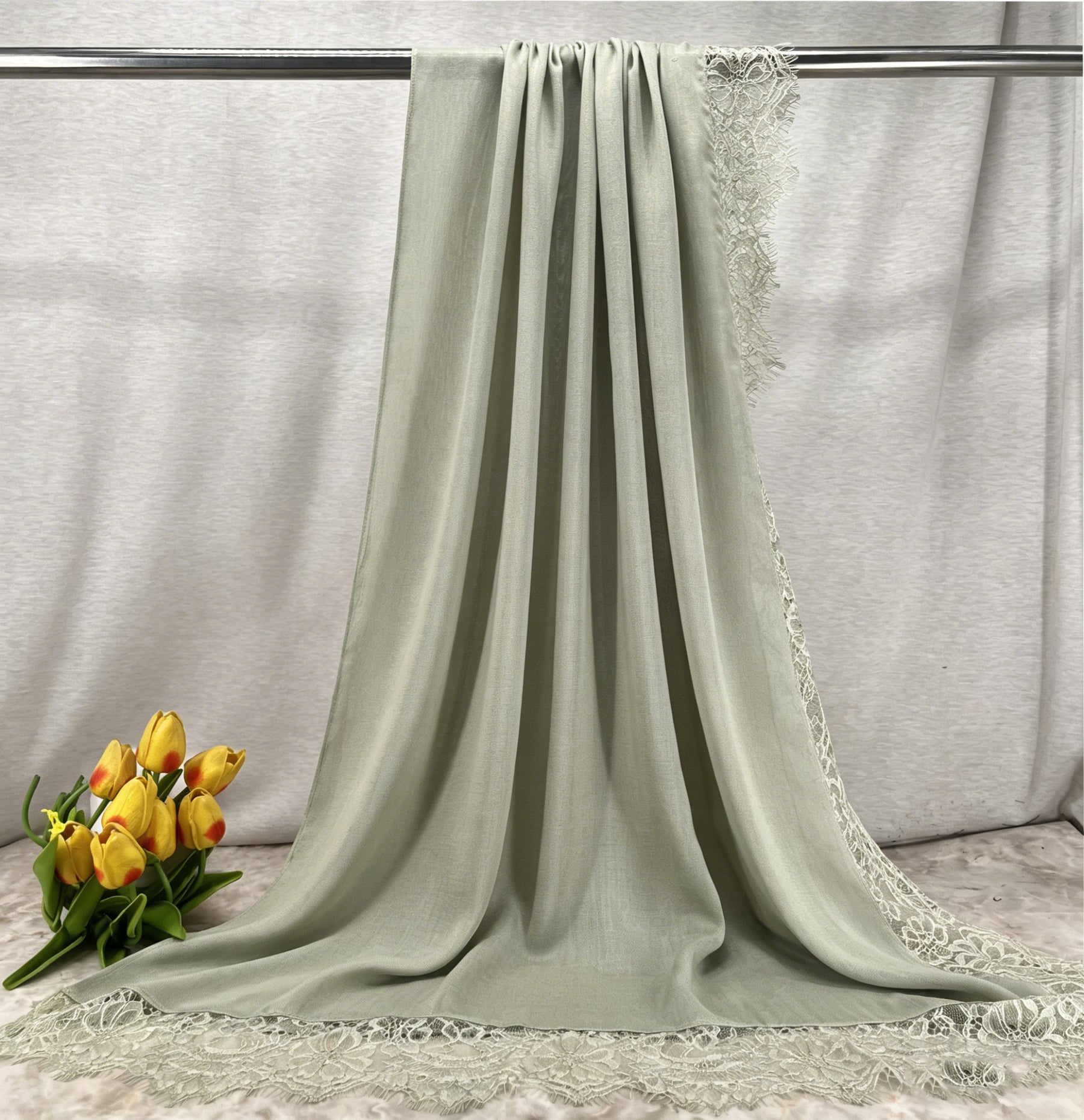 HY004   ELEGANT PLAIN BREATHABLE MODAL HIJAB