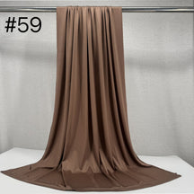 HY011 Plain Liquid Jersey Hijab
