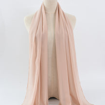 G50 132 colores Hijab de gasa perla