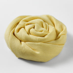 MM02 Women's solid color cotton and linen scarf