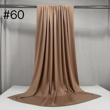 HY011 Plain Liquid Jersey Hijab