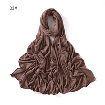 YZ101  Small-Size Plain Mercerized Cotton Jersey Hijab