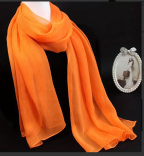h-320  Georgette Chiffon Scarf Plain & Printed Hijab Series