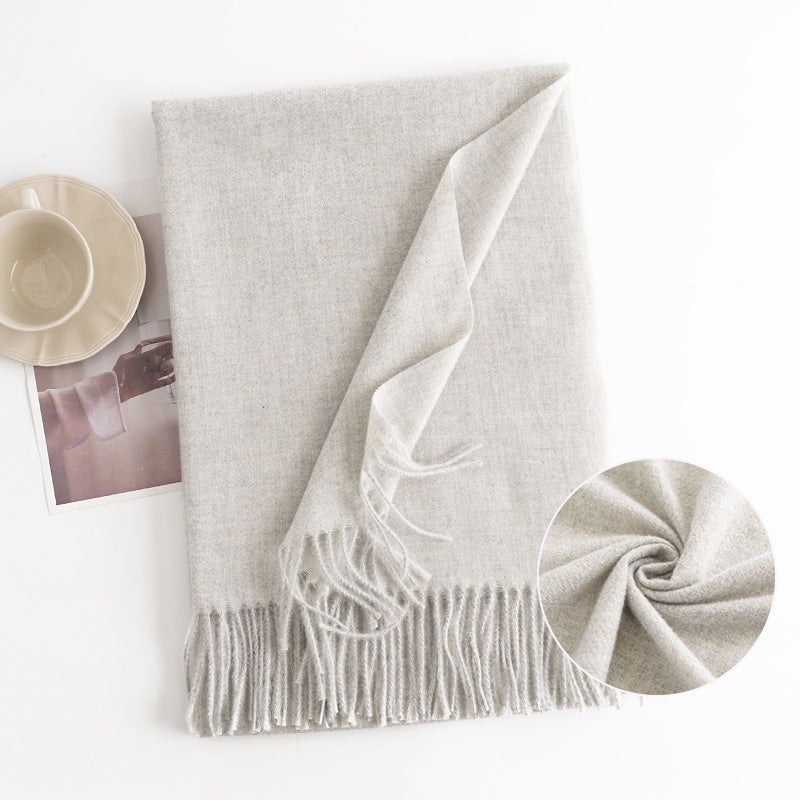 FH24-5889 All-match faux cashmere scarf winter scarf  scarf