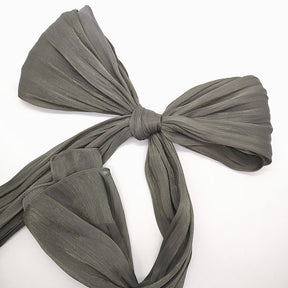 JS005  Island Satin Crepe Long Scarf