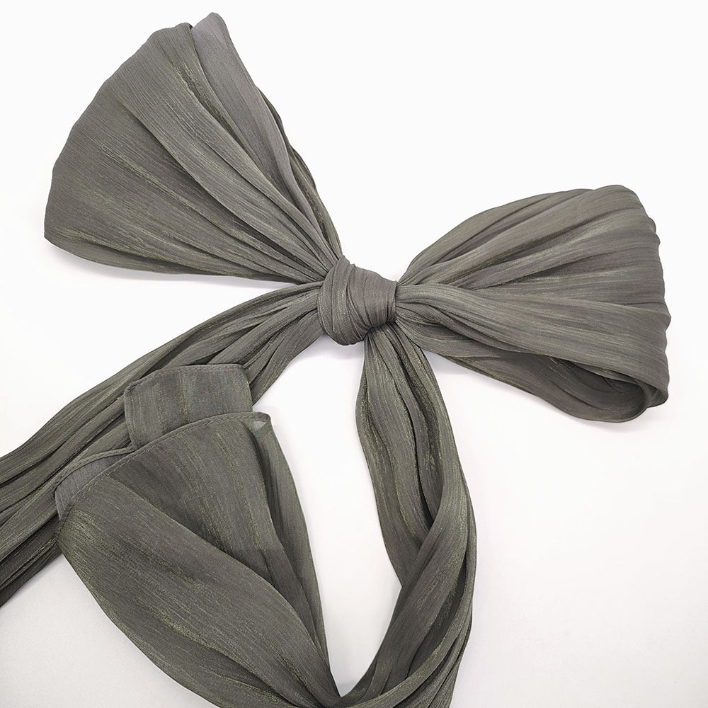 JS001  Best-selling breathable and cool island satin crepe long scarf