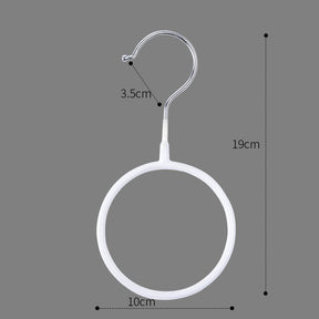 Perchero para bufandas n.° 5508 de 13 cm, para tienda de ropa, perchero de plástico grueso para almacenamiento de bufandas, toallas y ropa