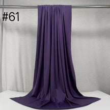HY011 Plain Liquid Jersey Hijab