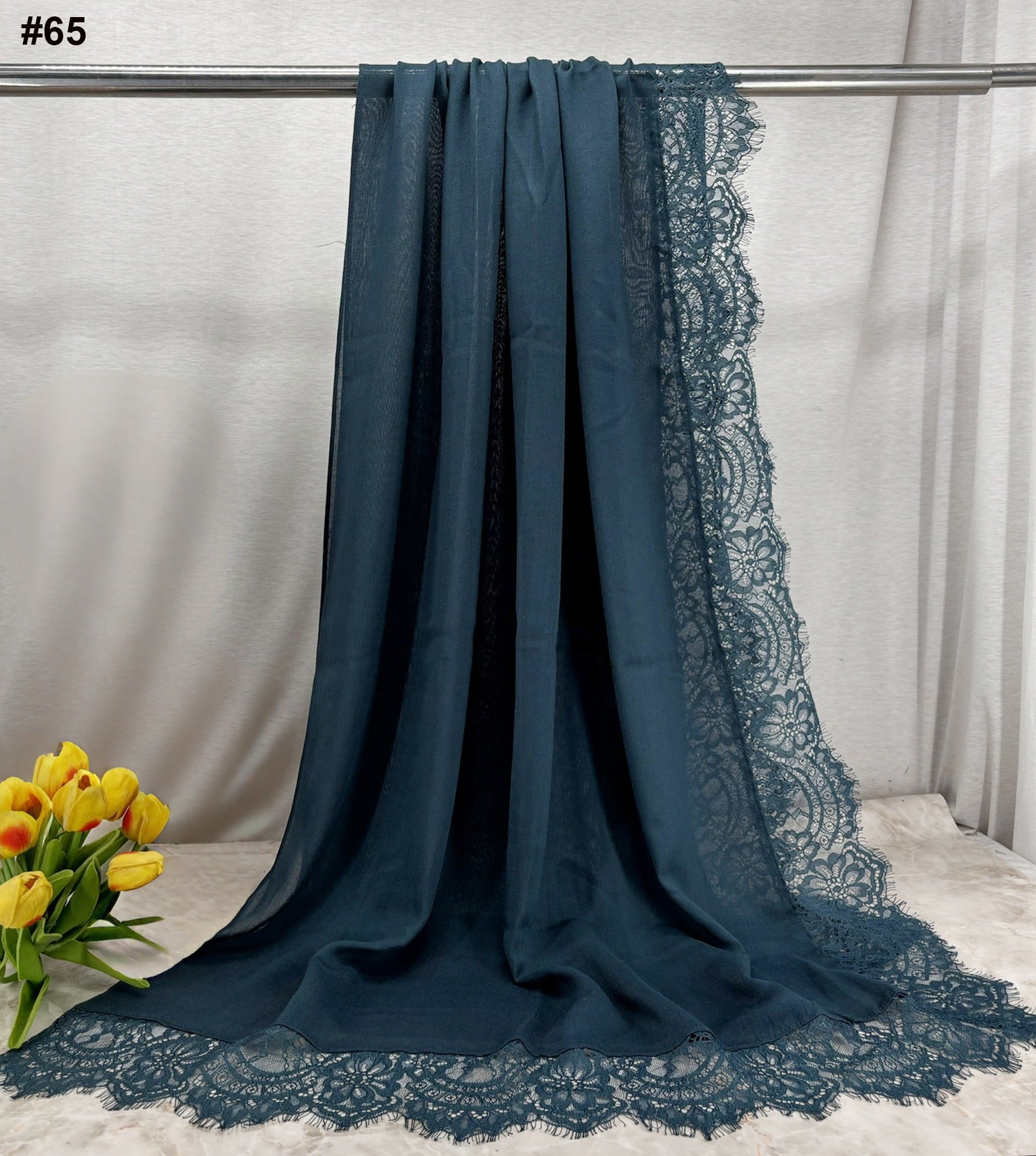 HY004   ELEGANT PLAIN BREATHABLE MODAL HIJAB