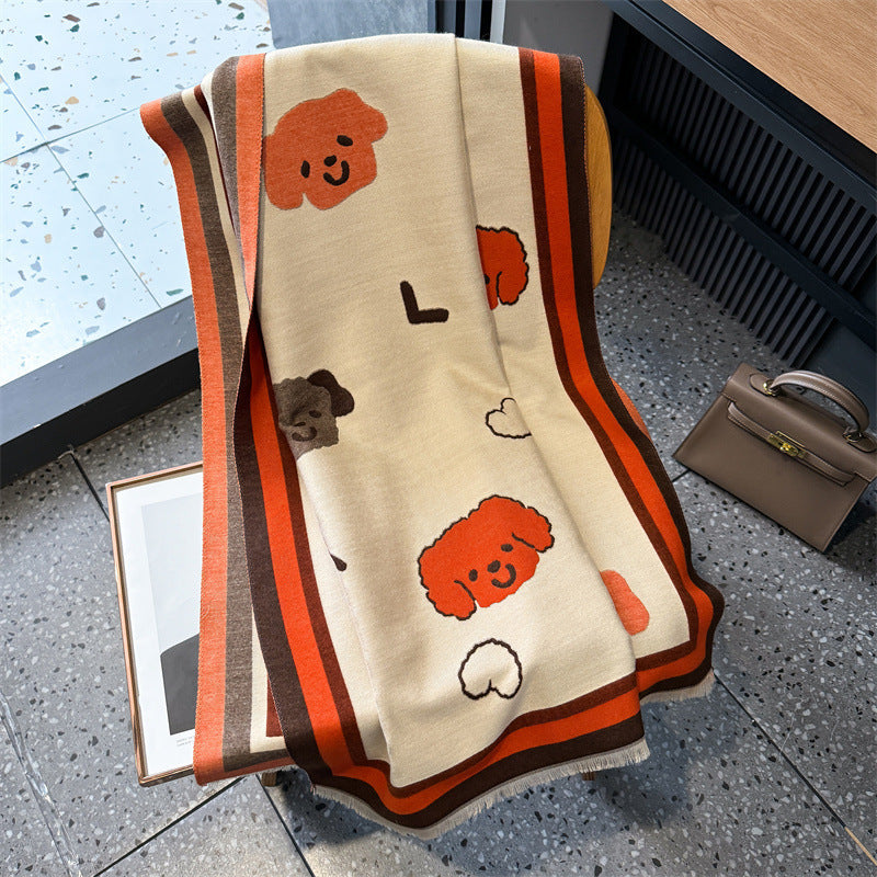 10108 50colors high quality printed winter scarf shawl