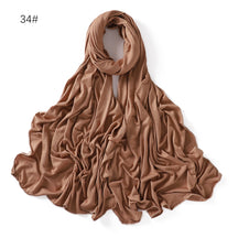 YZ101  Small-Size Plain Mercerized Cotton Jersey Hijab