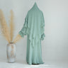 Light green + HJ908 double-layer headscarf