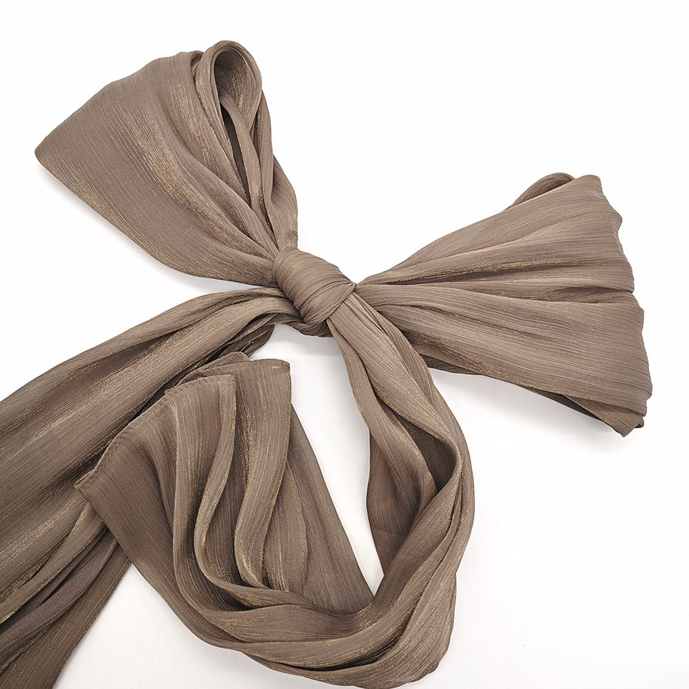 JS005  Island Satin Crepe Long Scarf
