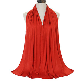 YW125  Modal solid color long scarf