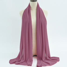G50 132 warna Tudung chiffon mutiara
