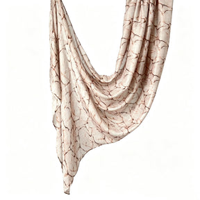 JB030 Printed Double-Sided Polyester Cotton Hijab