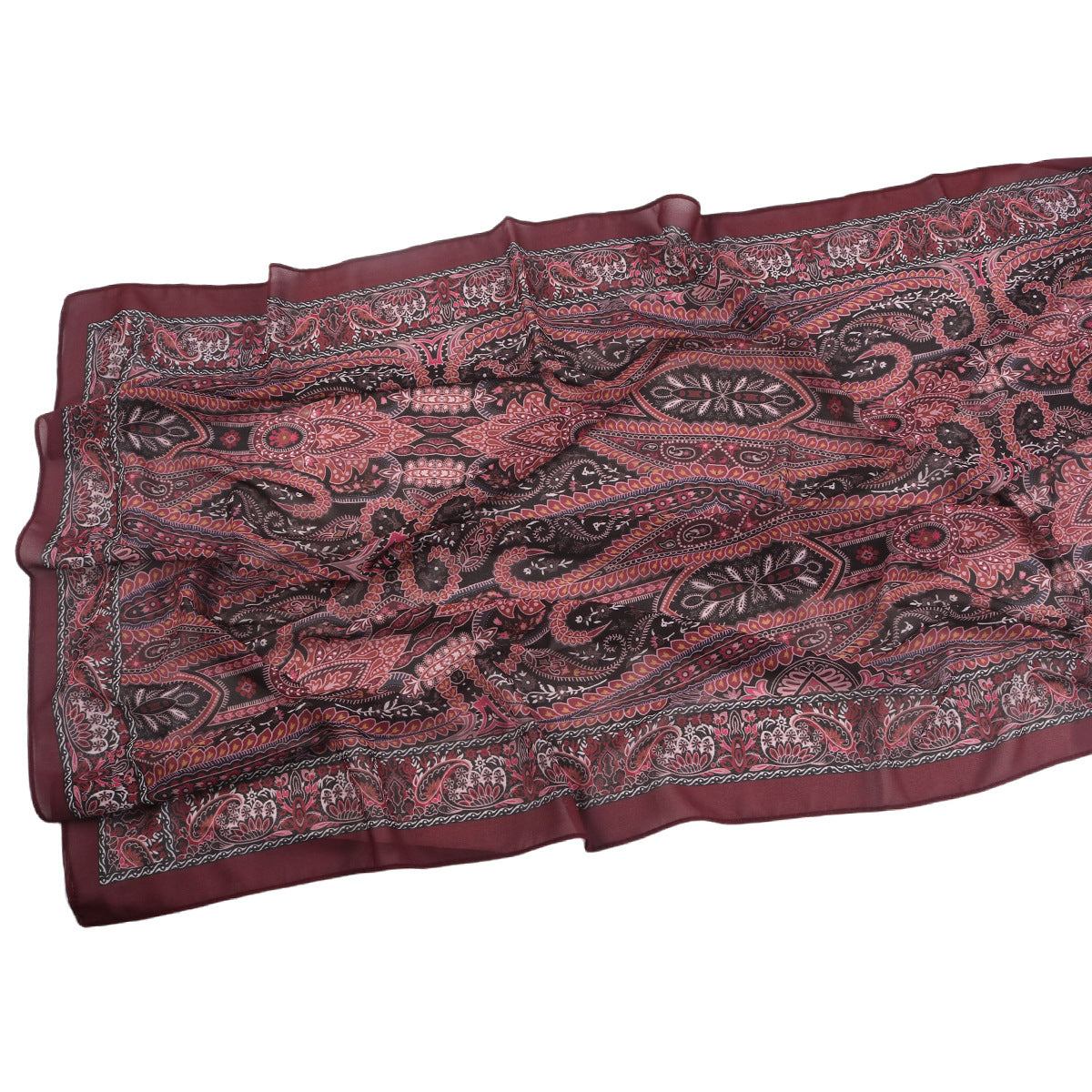 wj054  Printed breathable soft hijab