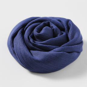 MM02 Women's solid color cotton and linen scarf