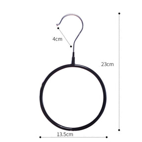 Perchero para bufandas n.° 5508 de 13 cm, para tienda de ropa, perchero de plástico grueso para almacenamiento de bufandas, toallas y ropa