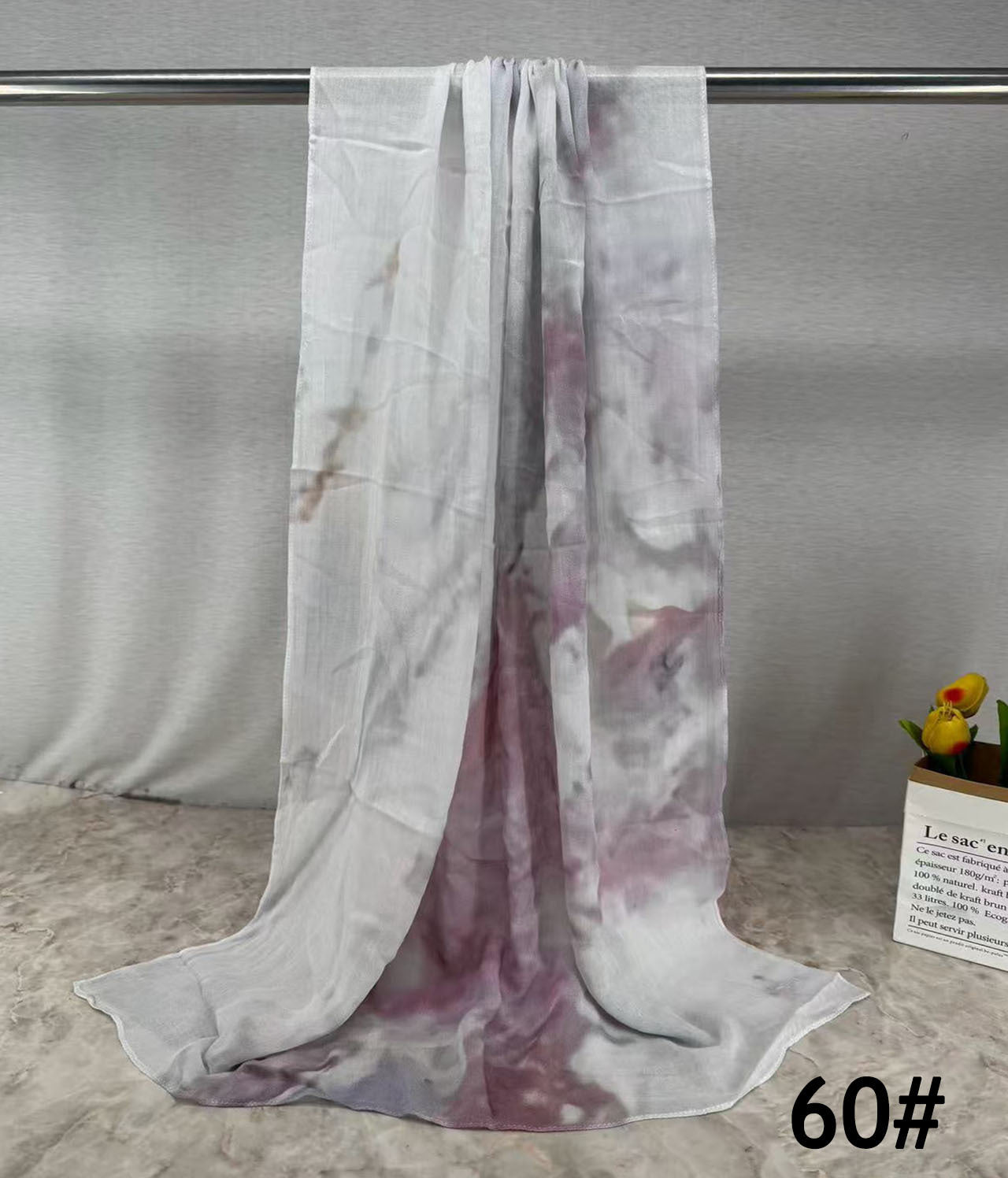 HY013 Soft & Breathable Single Needle Modal Hijab