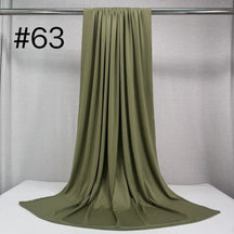 HY011 Plain Liquid Jersey Hijab