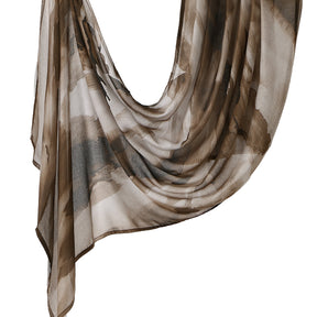 YW560  Fashionable Printed Viscose Minimalist Hijab