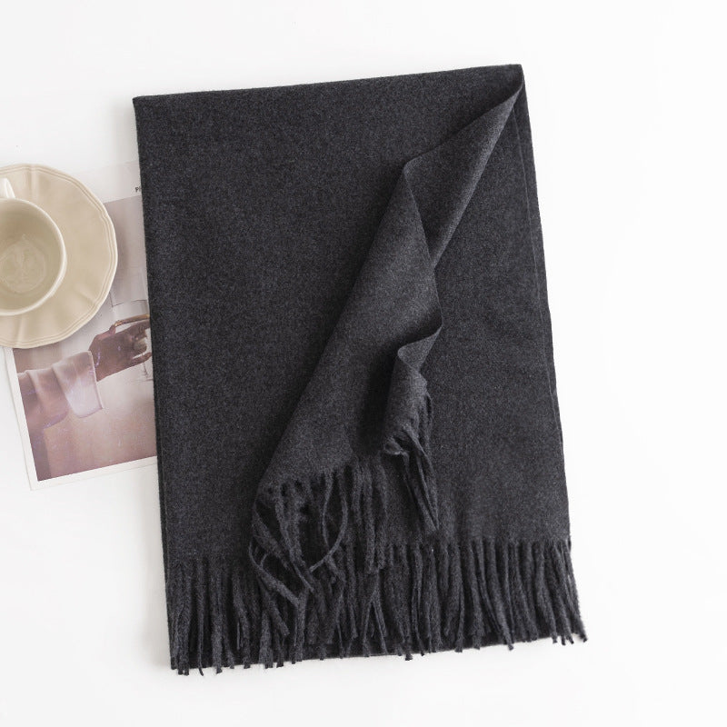 FH24-5889 All-match faux cashmere scarf winter scarf  scarf